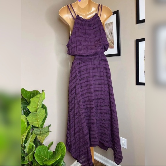 Anthropologie Halter Midi Dress Size M $170 - Picture 6 of 7